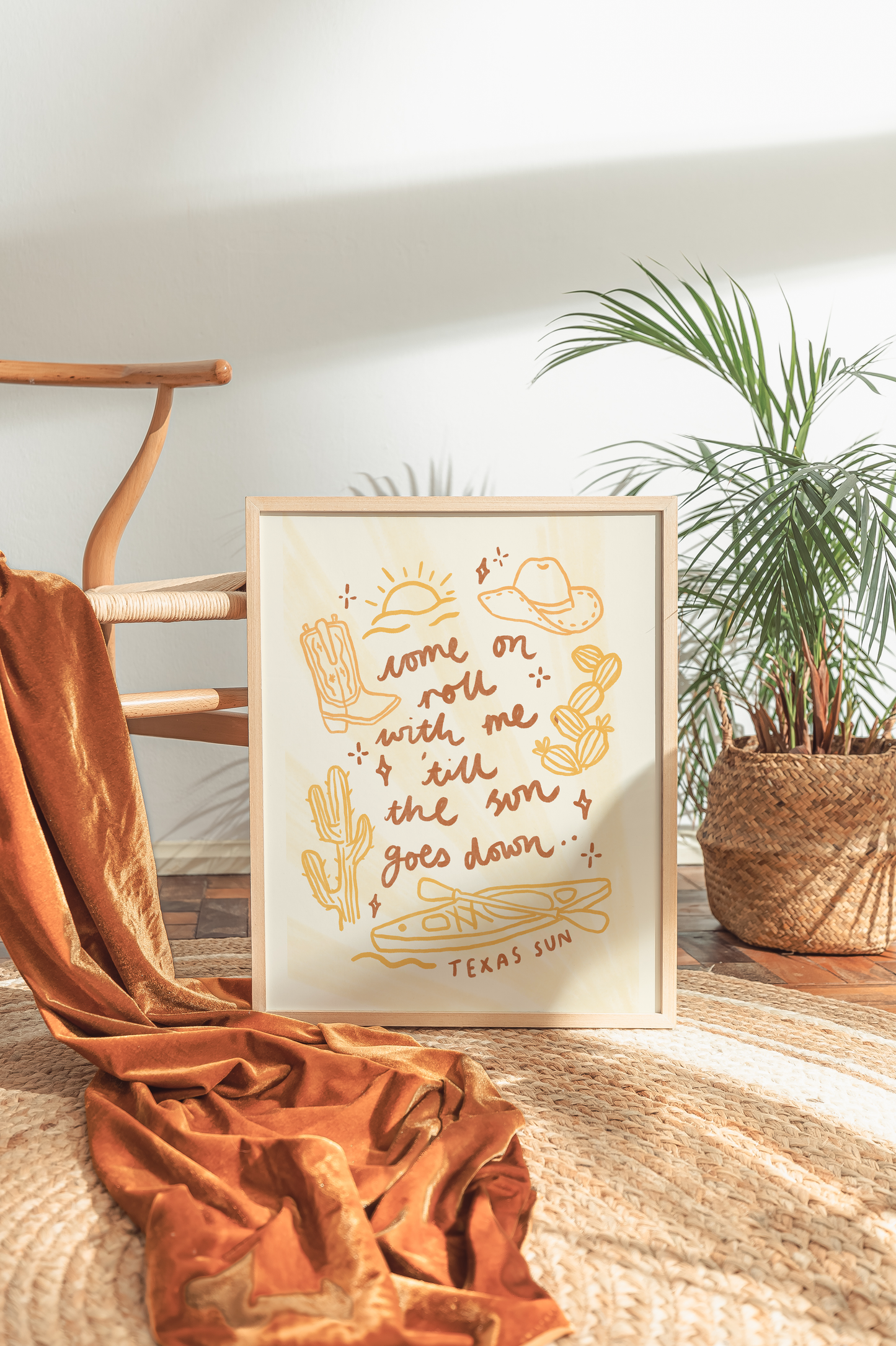 Custom "Favourite Things" Illustration