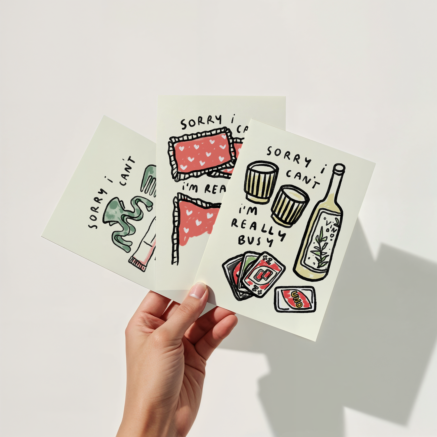 Sorry I'm Really Busy - Uno and Wine