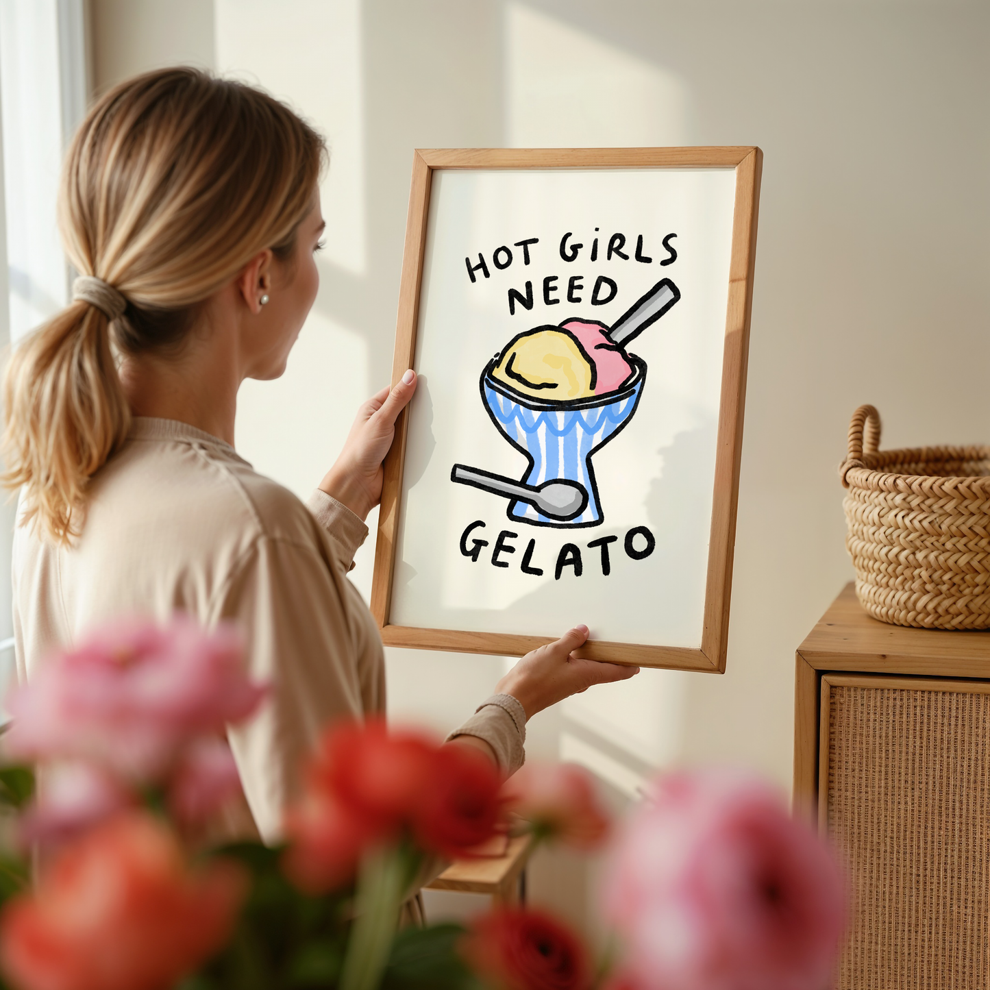 Hot Girls Need Gelato