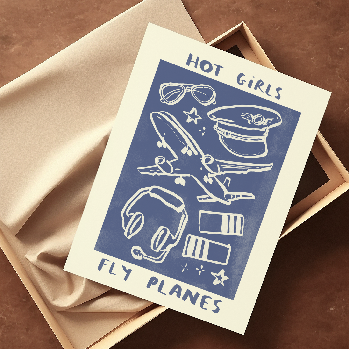 Hot Girls Fly Planes - Pilot
