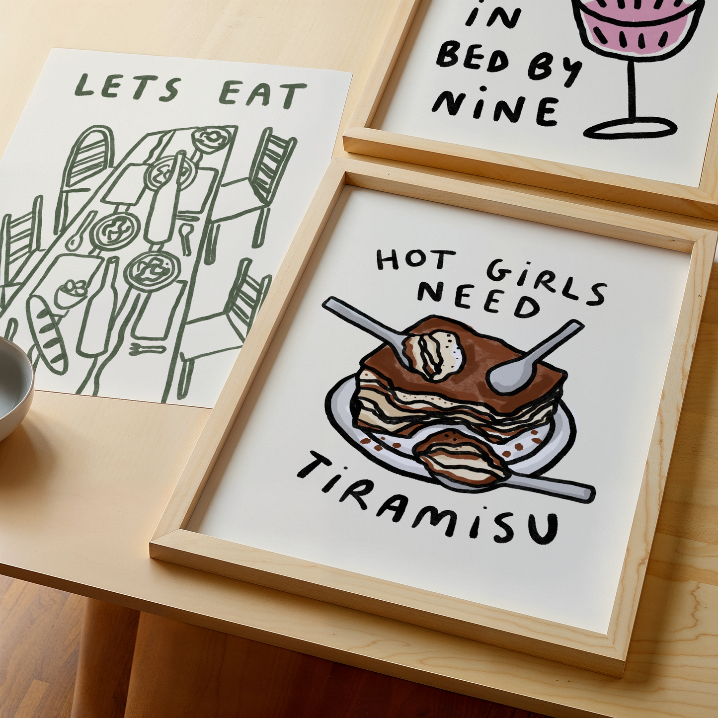 Hot Girls Need Tiramisu