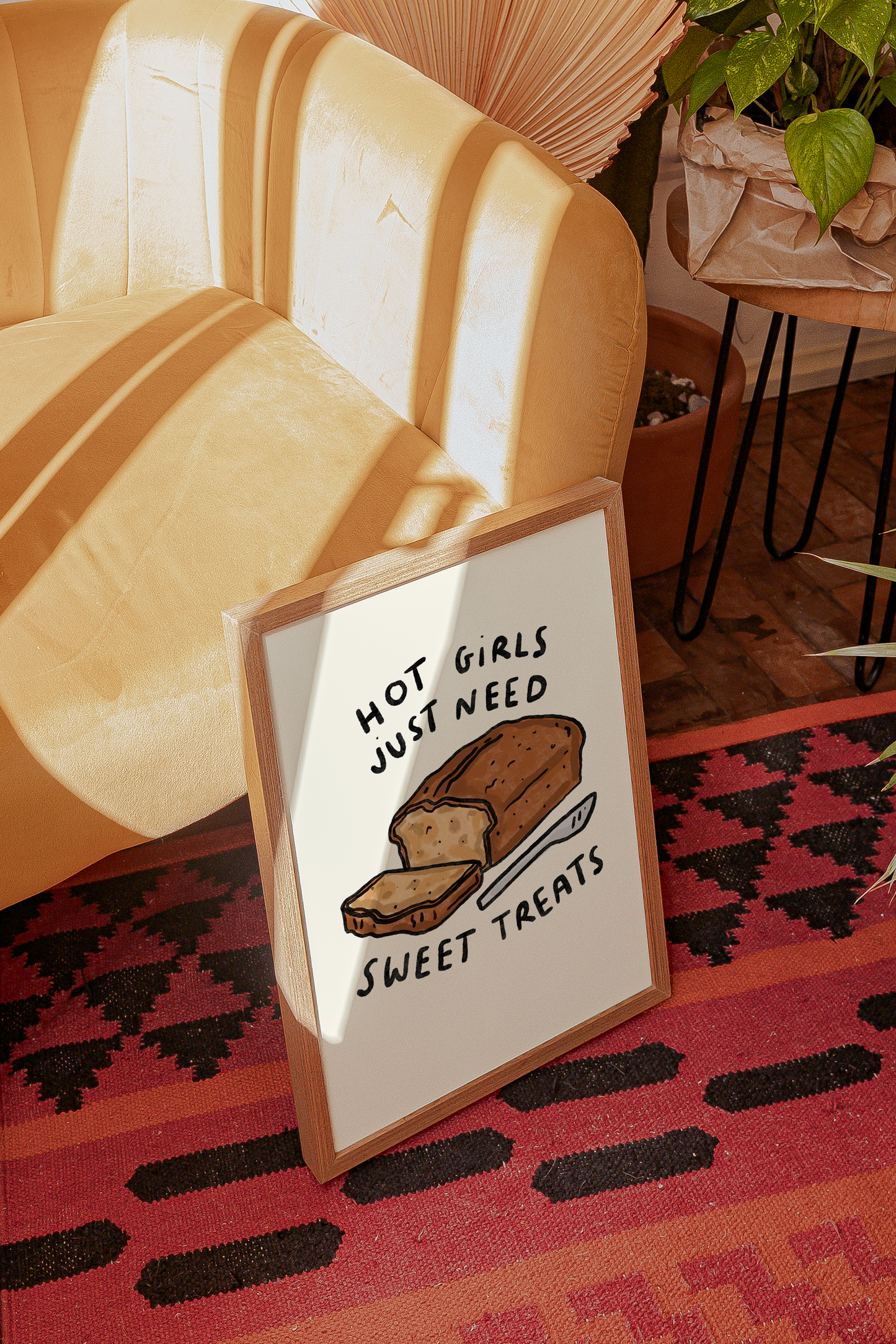 Hot Girls Need Sweet Treats - Banana Bread