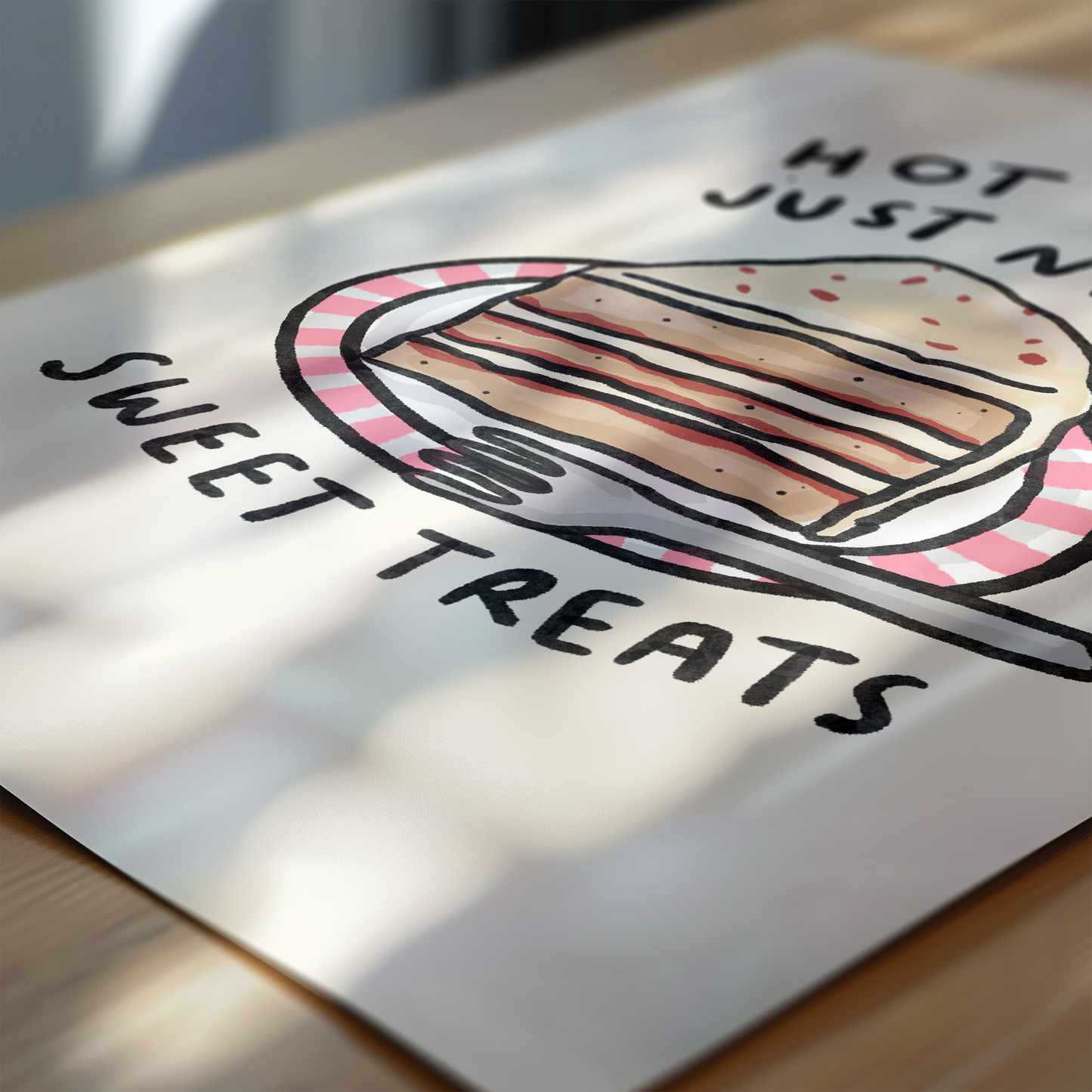 Hot Girls Need Sweet Treats - Cake