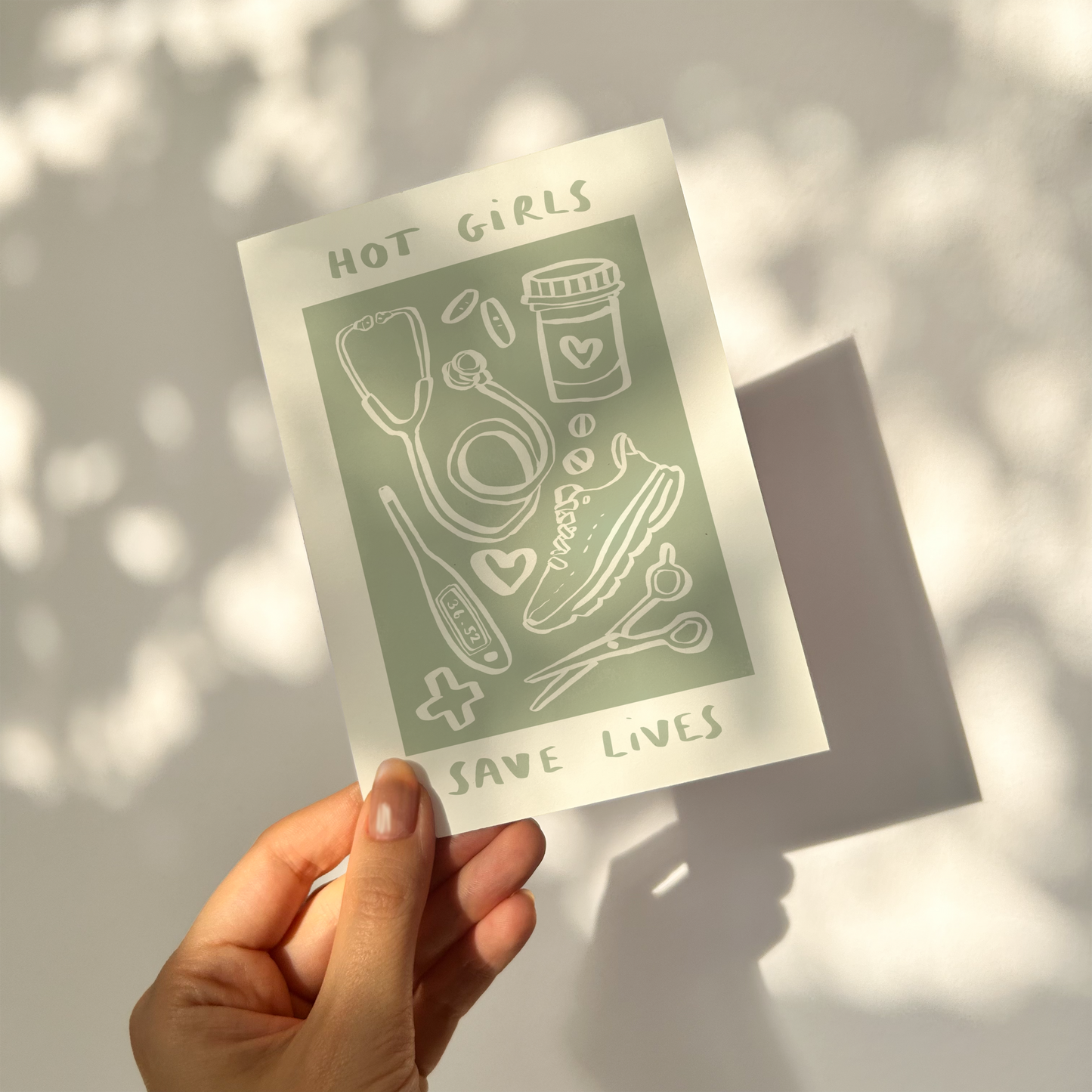 Hot Girls Save Lives - Nurse (Running Shoes)