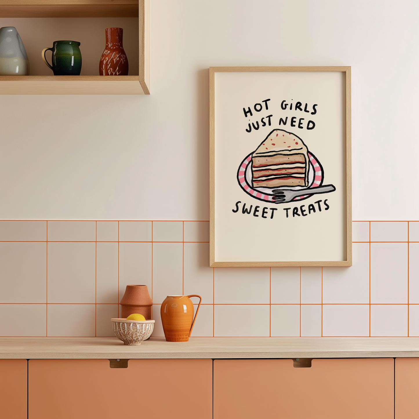 Hot Girls Need Sweet Treats - Cake