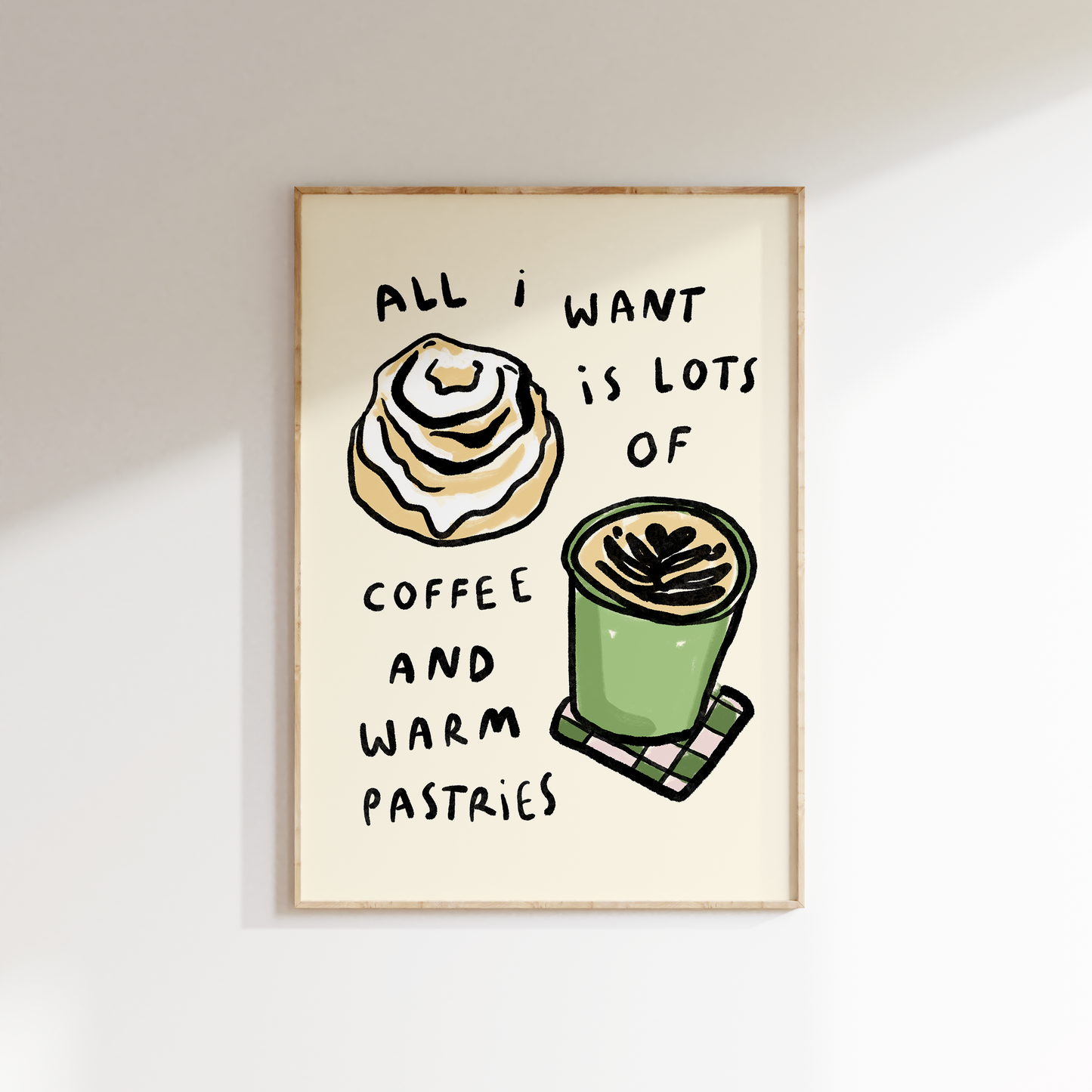 All I Want Is Coffee And Pastries