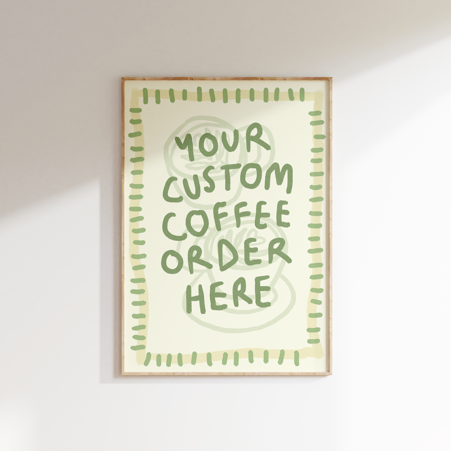 Personalised / Custom Coffee For Two