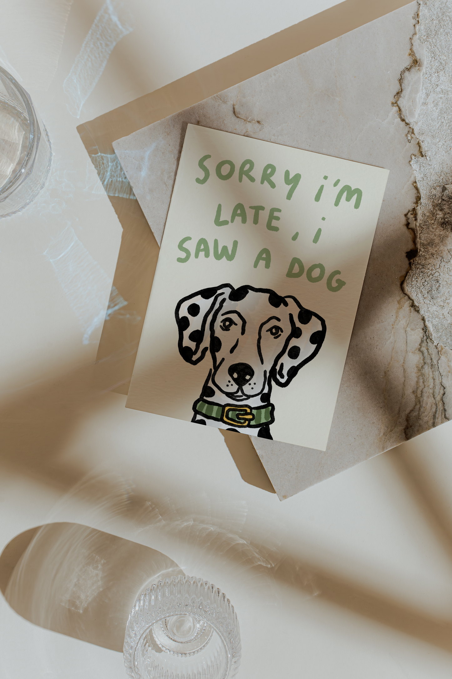 Sorry I'm Late - I Saw A Dog