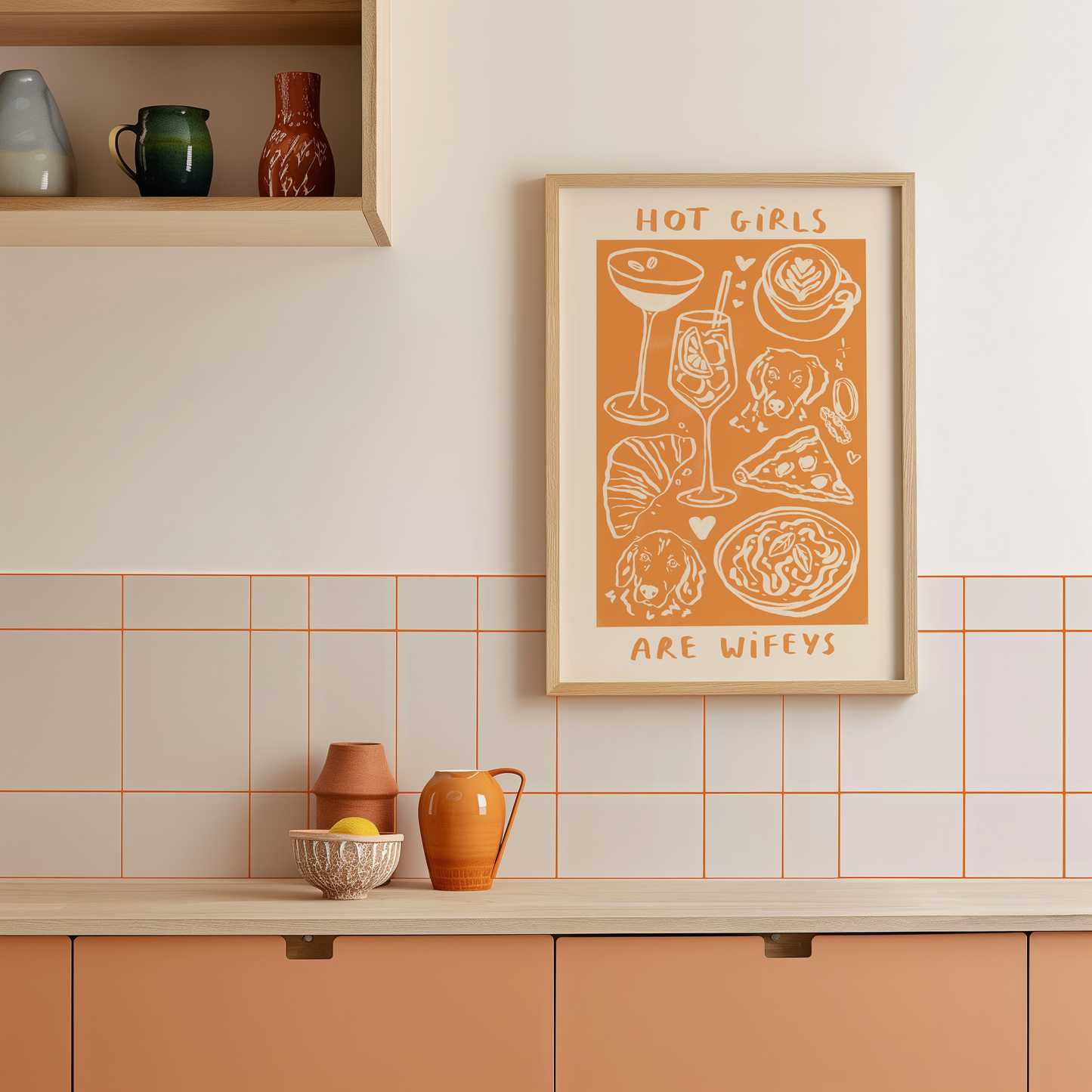 Custom "Favourite Things" Illustration