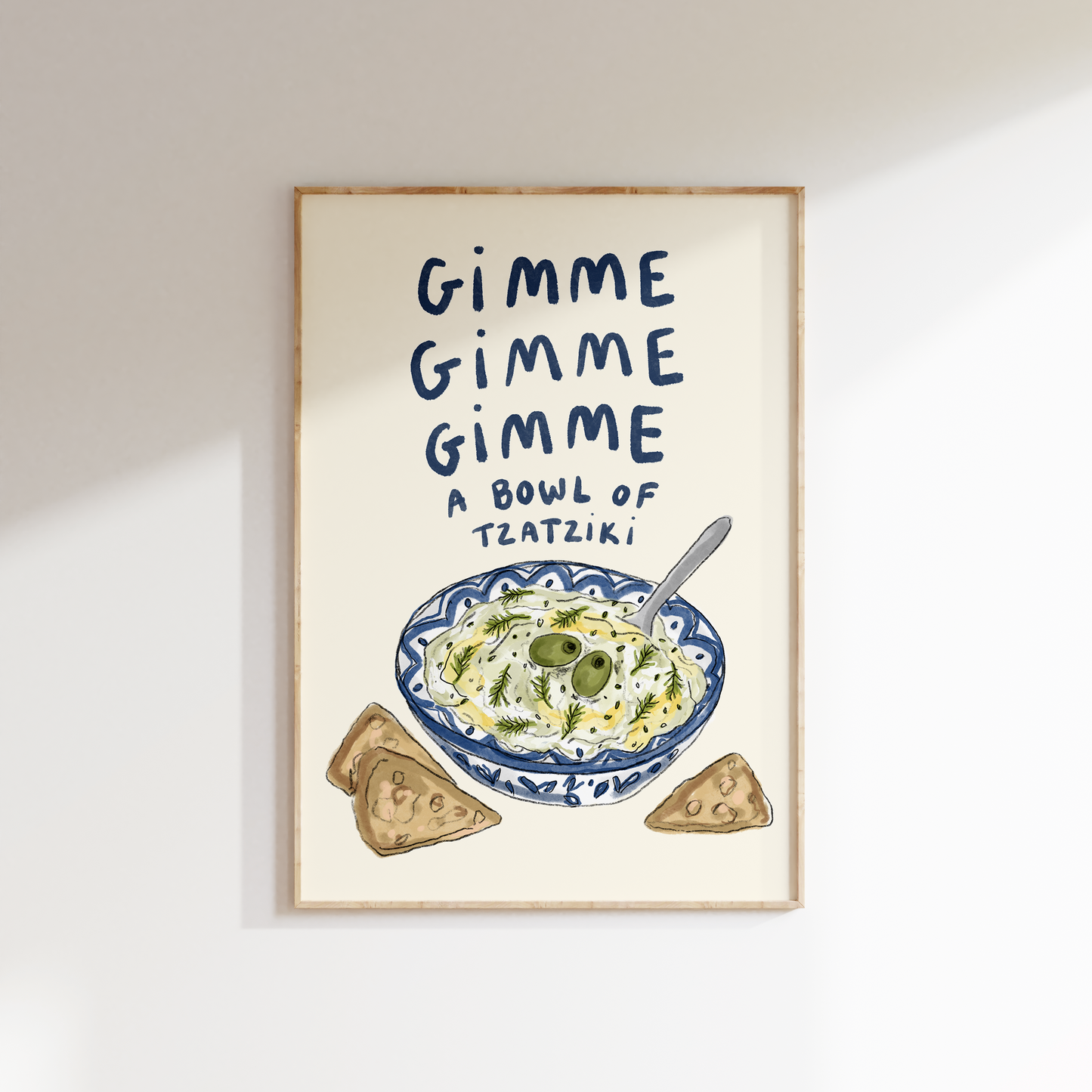 Gimme Gimme Gimme A Bowl Of Tzatziki