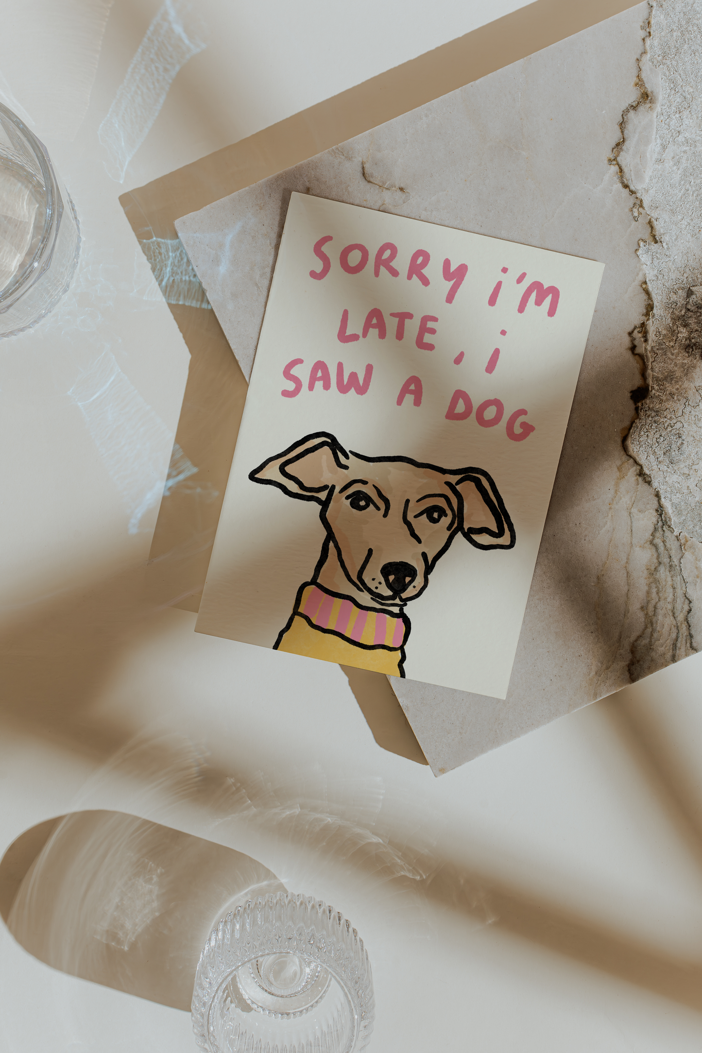 Sorry I'm Late - I Saw A Dog