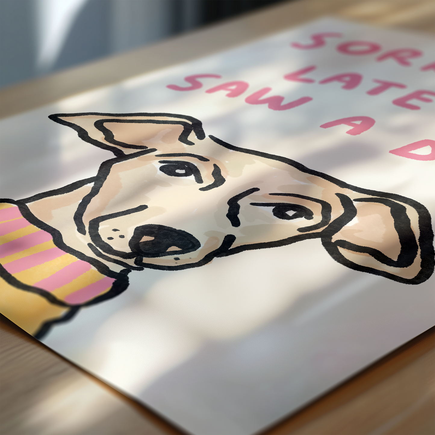 Sorry I'm Late - I Saw A Dog