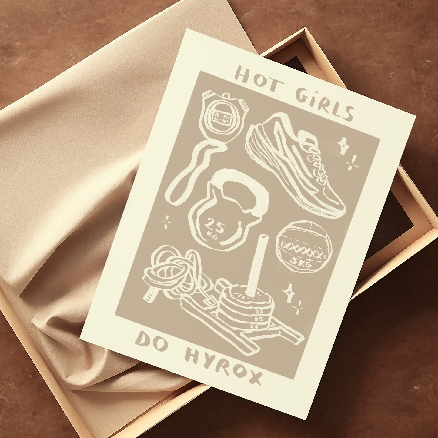 Customisable Hot Girls Do Hyrox