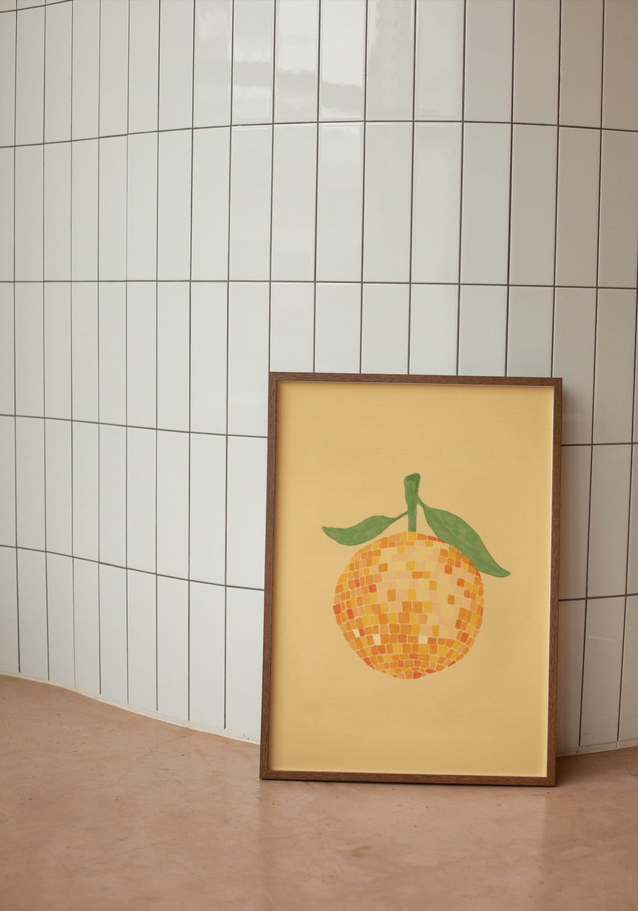 Disco Ball Orange