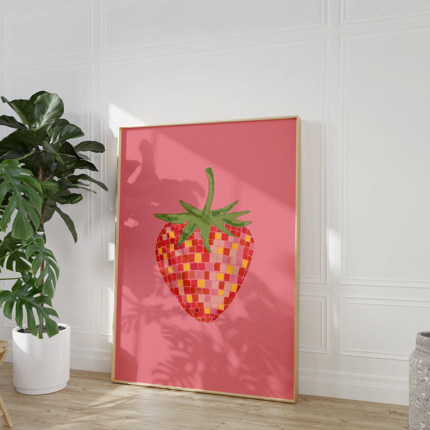 Disco Ball Strawberry