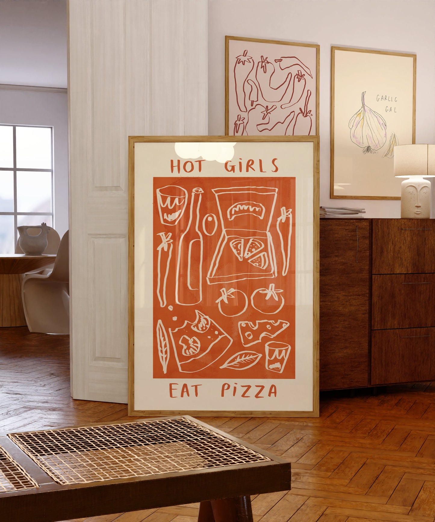 Hot Girls Love Pizza