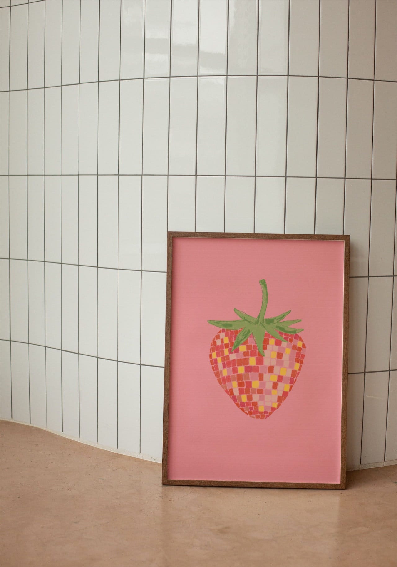Disco Ball Strawberry
