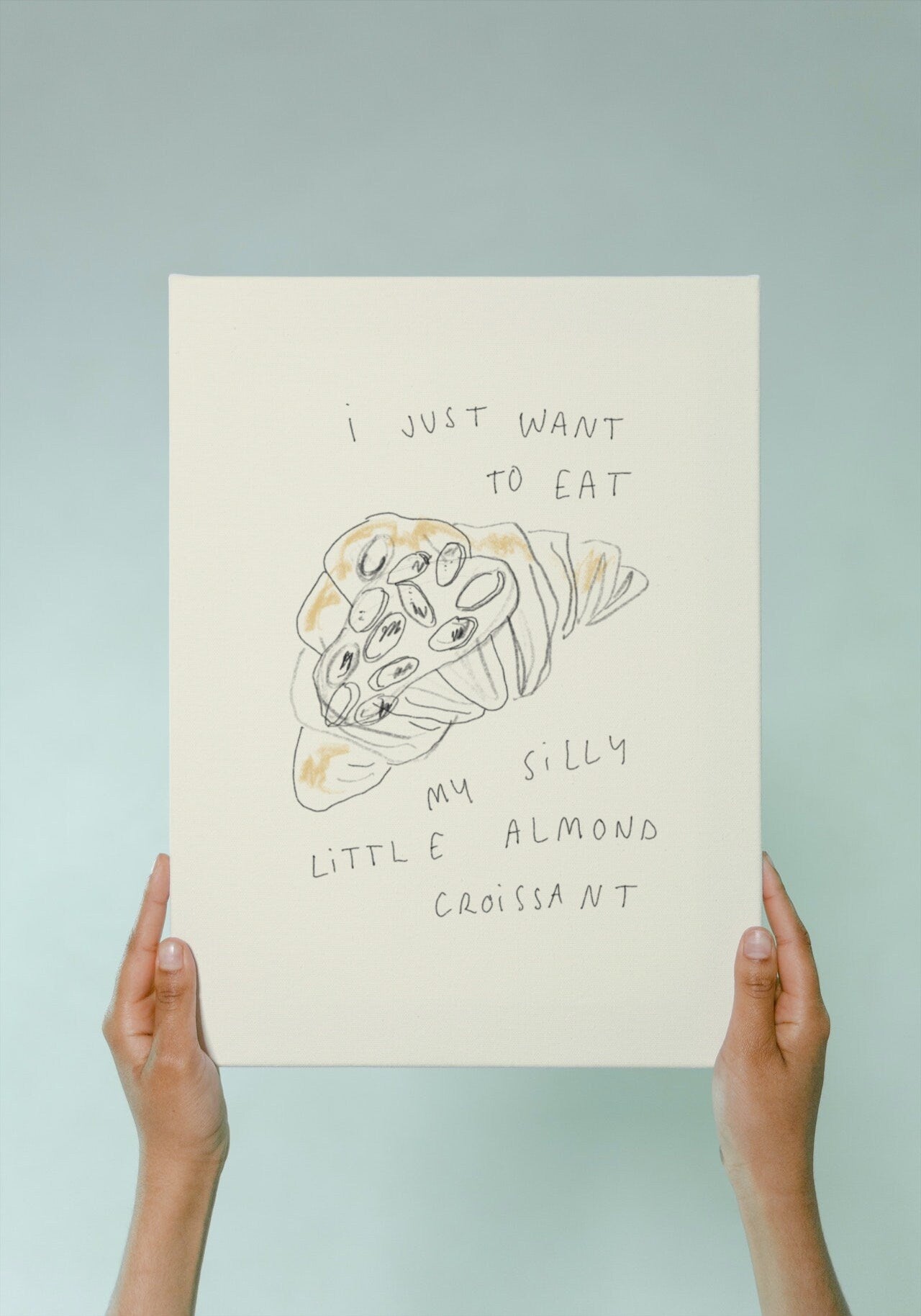 Silly Little Almond Croissant