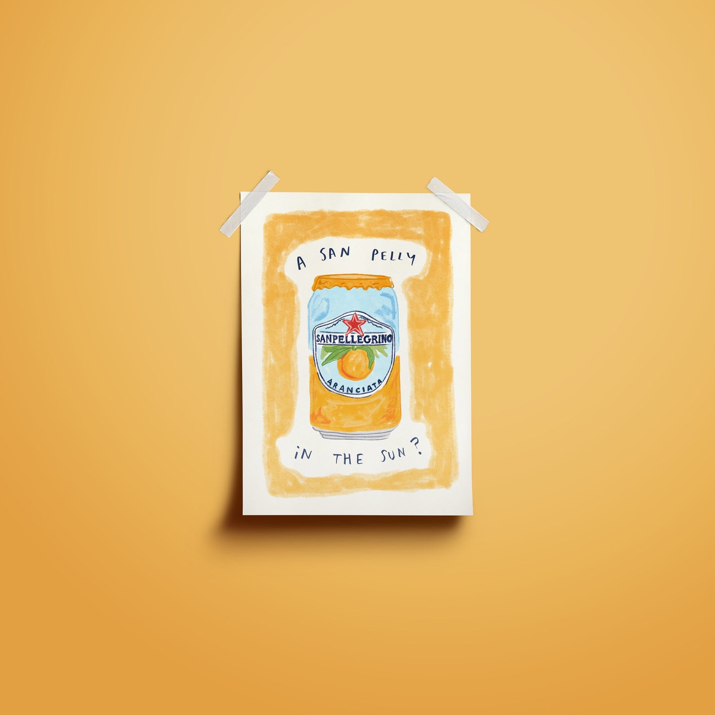 A San Pellegrino In The Sun?
