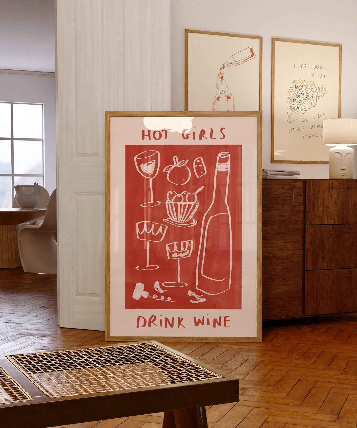 Hot Girls Drink Wine