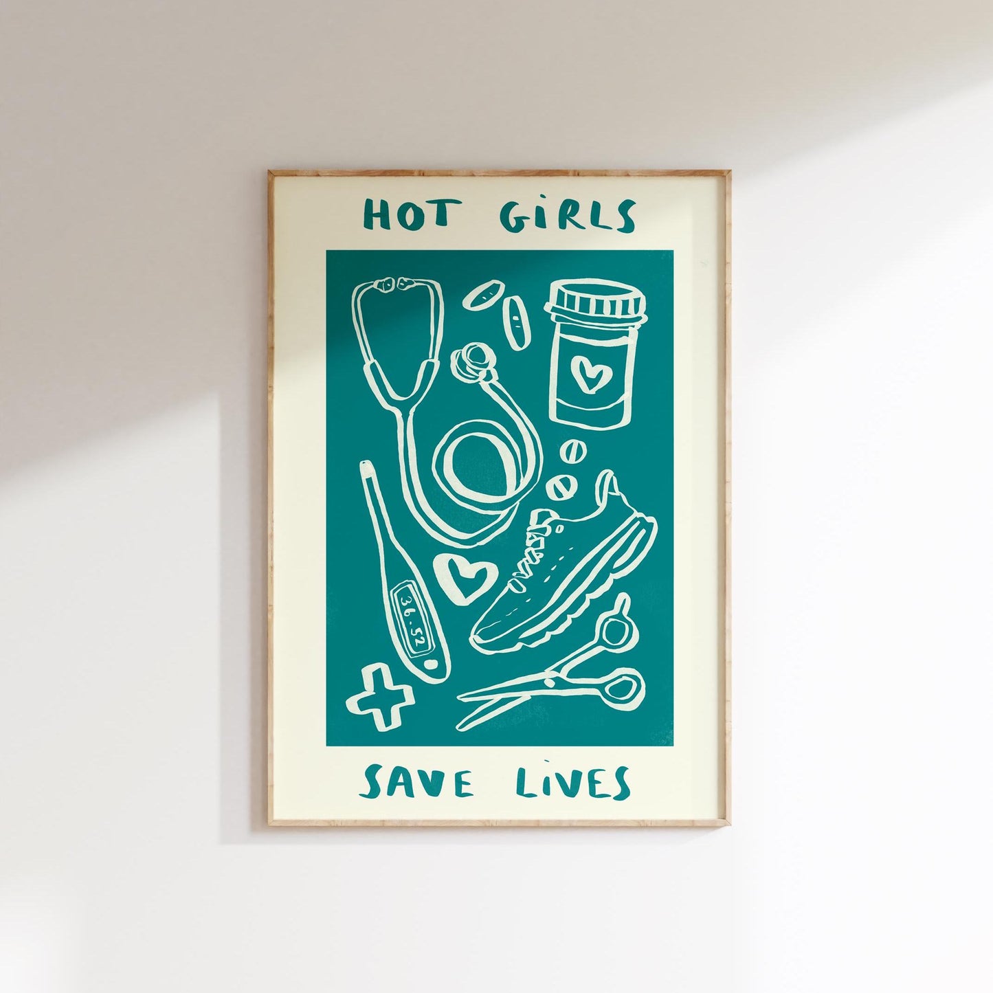 Hot Girls Save Lives - Nurse (Running Shoes)