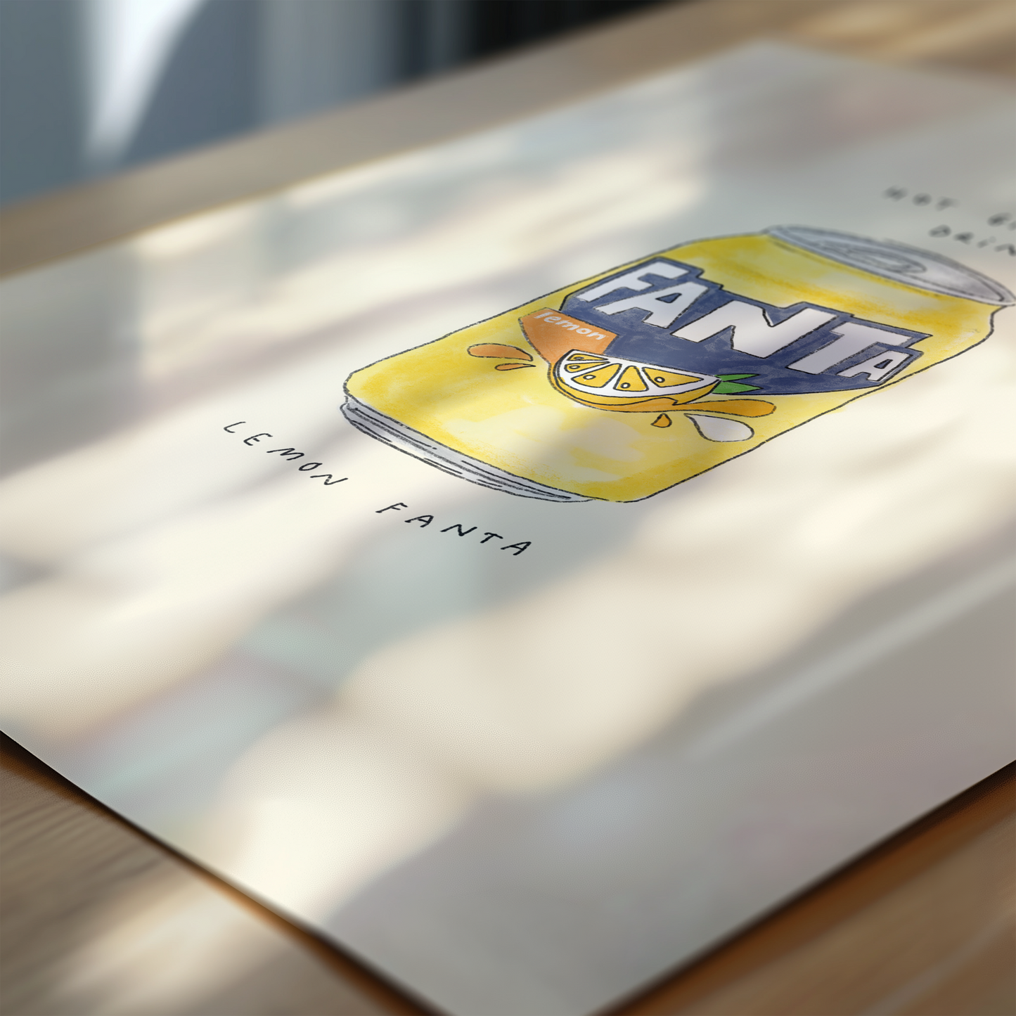 Hot Girls Drink Fanta Lemon