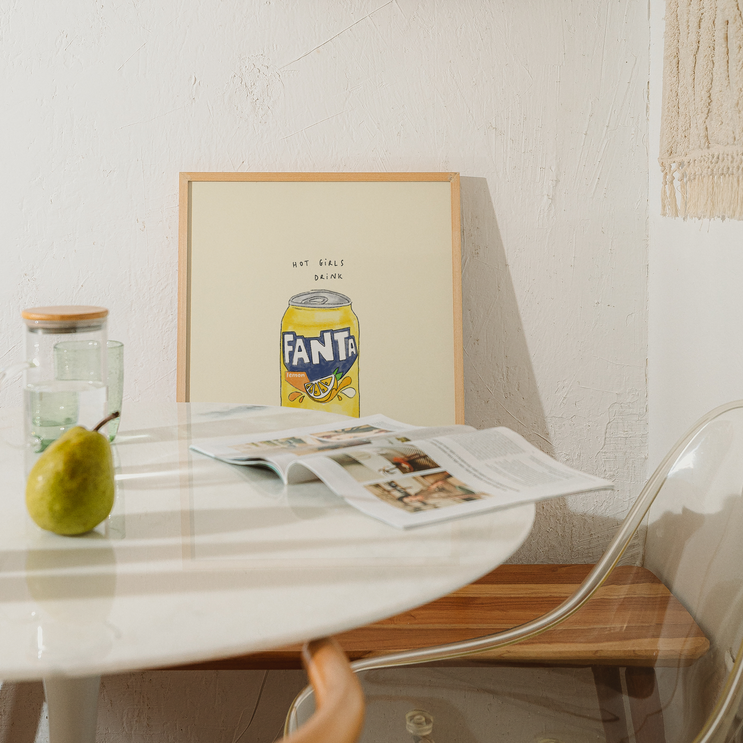 Hot Girls Drink Fanta Lemon