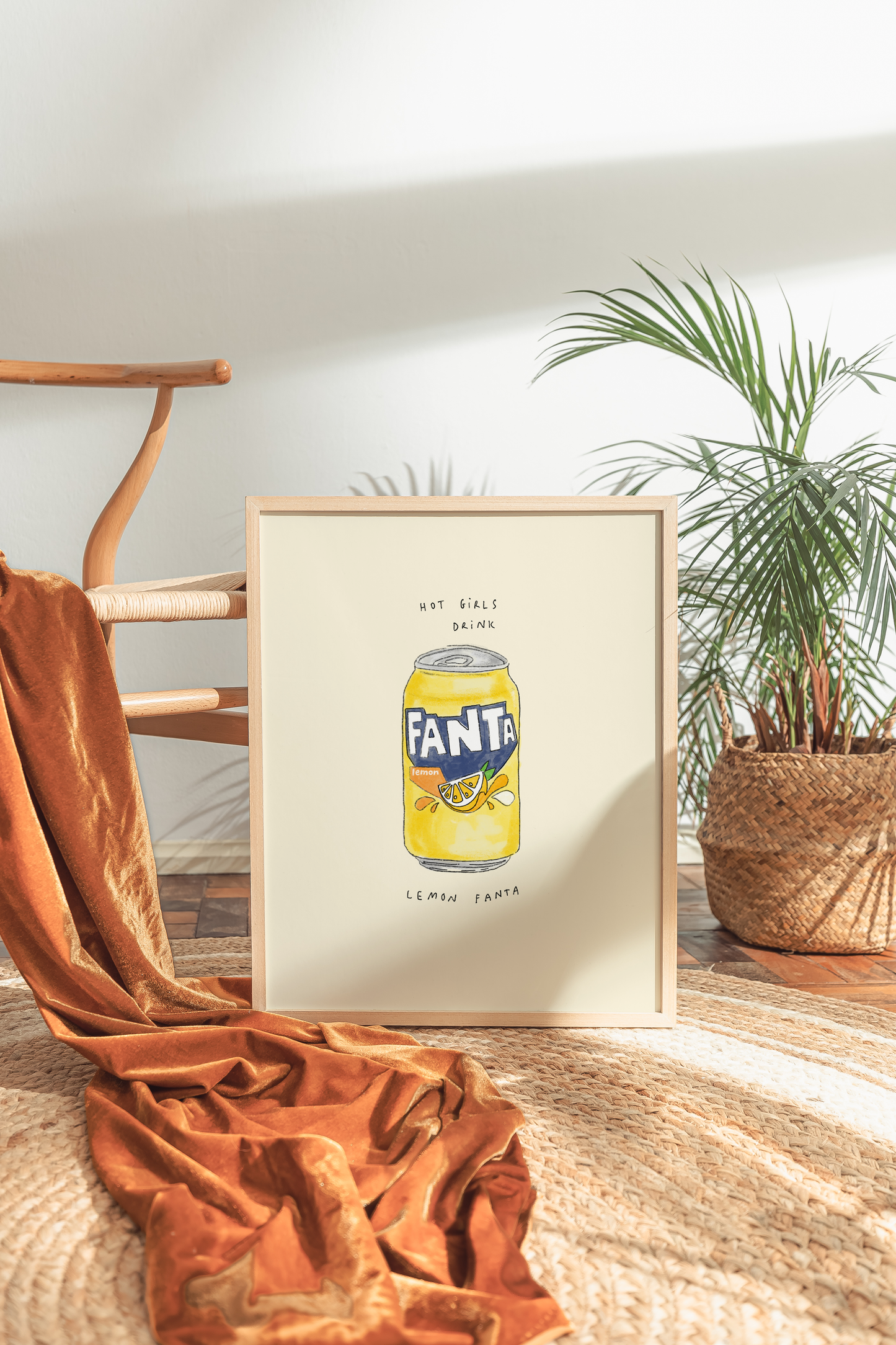 Hot Girls Drink Fanta Lemon