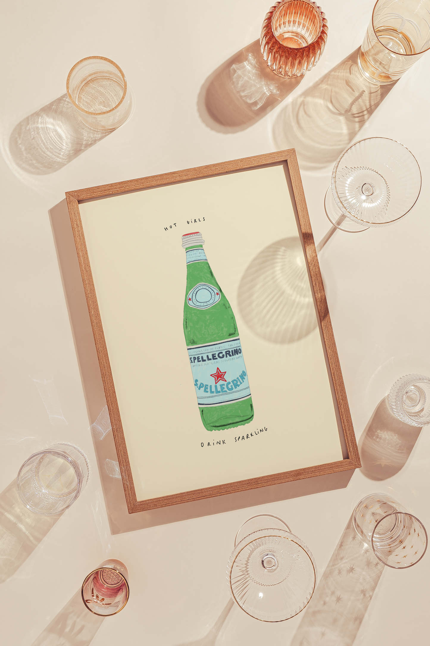 Hot Girls Drink Sparkling