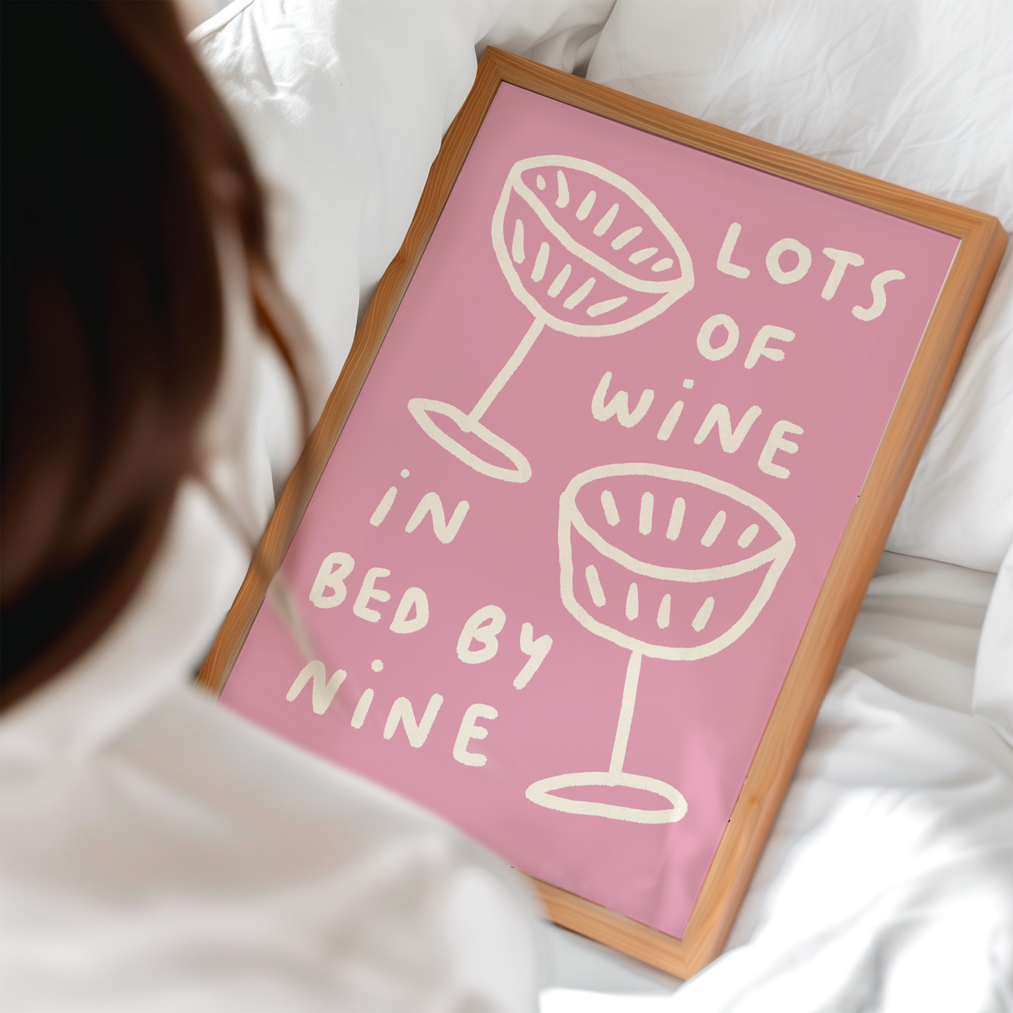 Lots Of Wine In Bed By 9