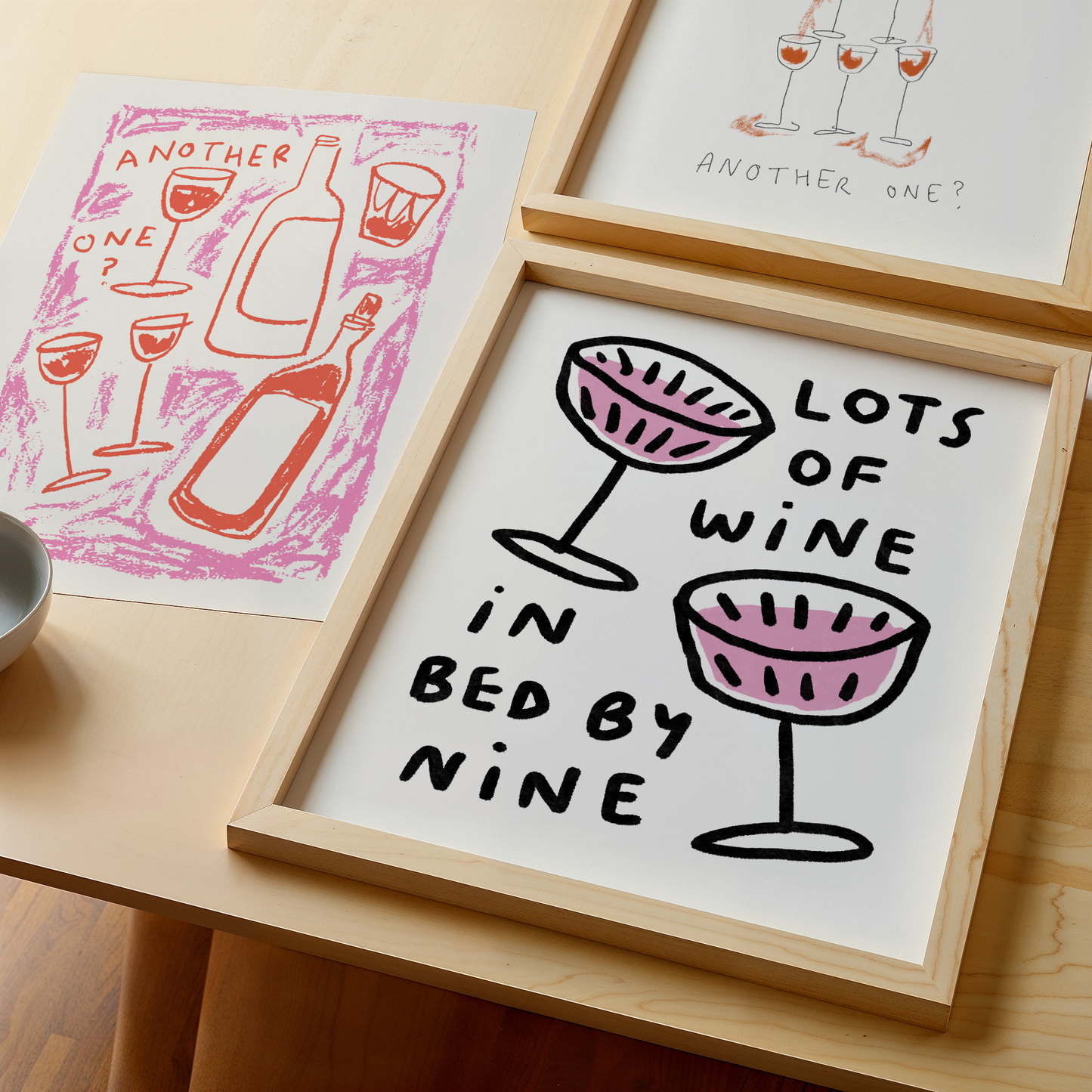 Lots Of Wine In Bed By 9