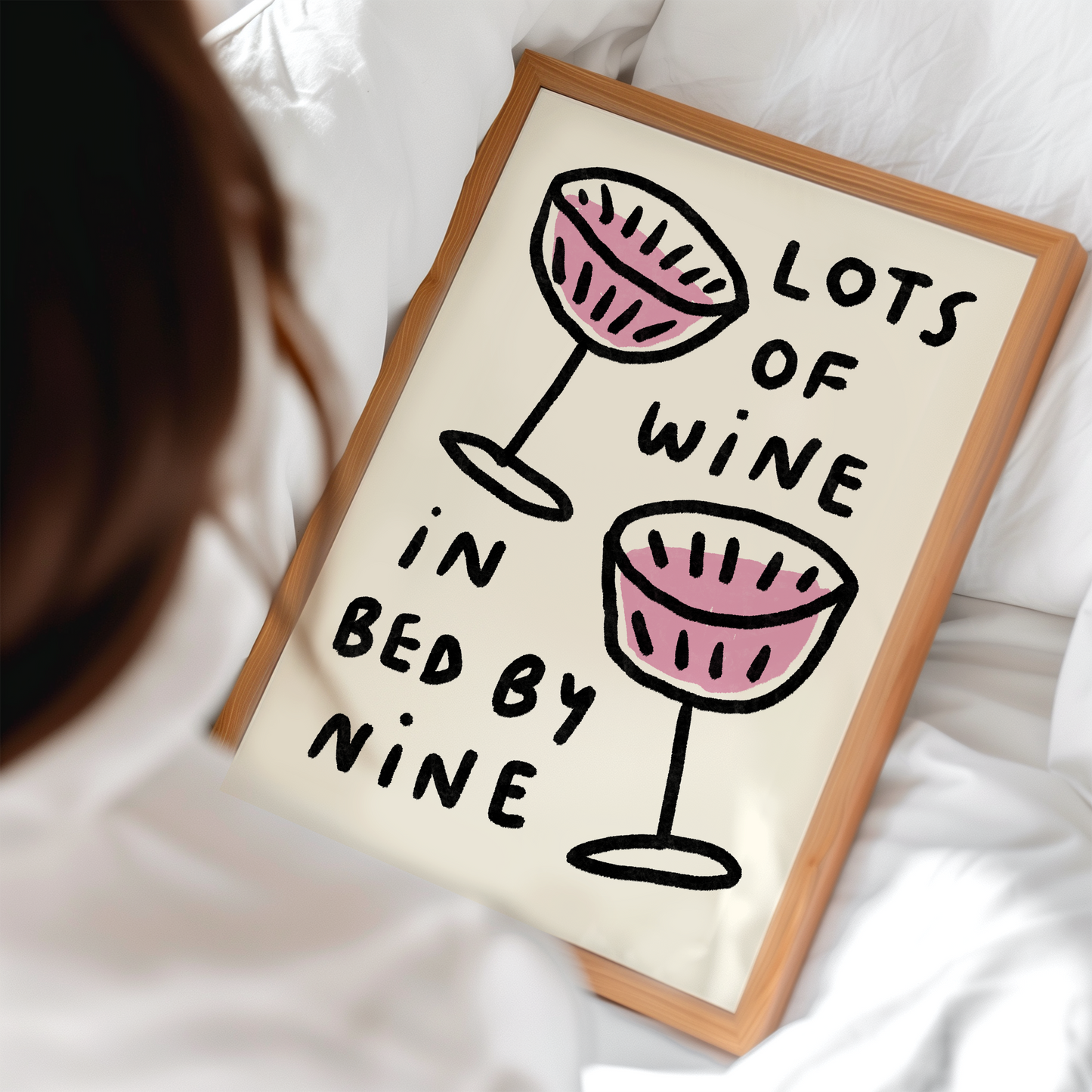 Lots Of Wine In Bed By 9