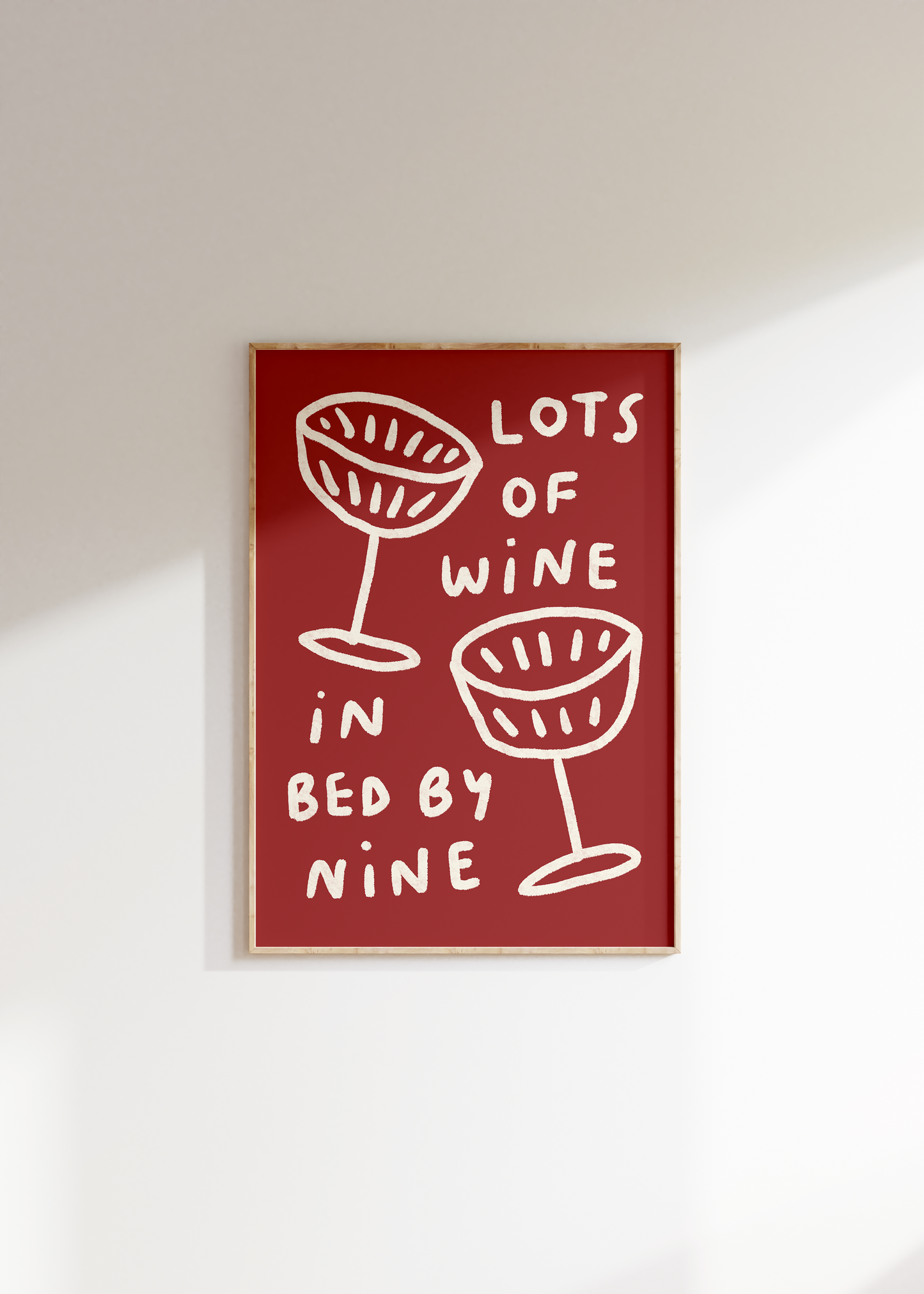 Lots Of Wine In Bed By 9