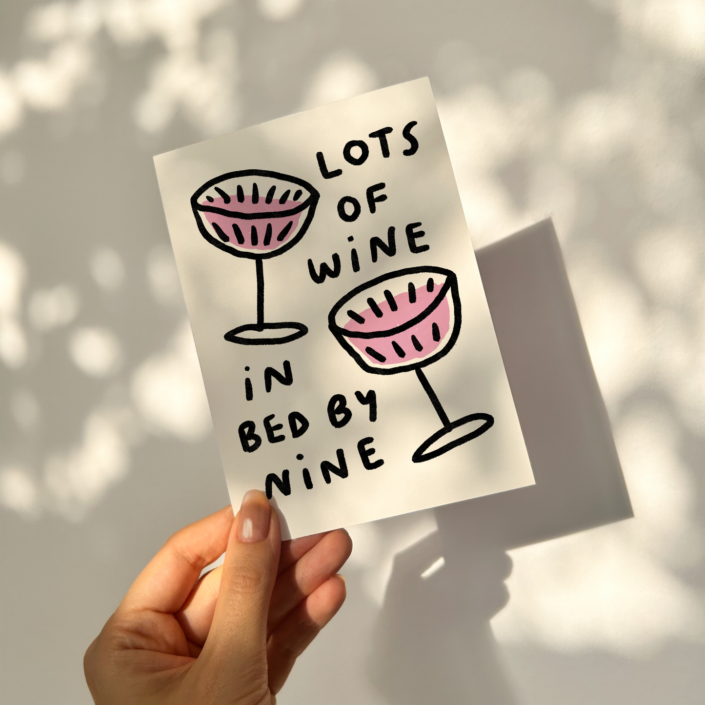 Lots Of Wine In Bed By 9