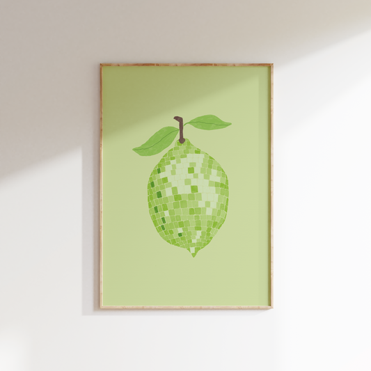 Disco Ball Lime