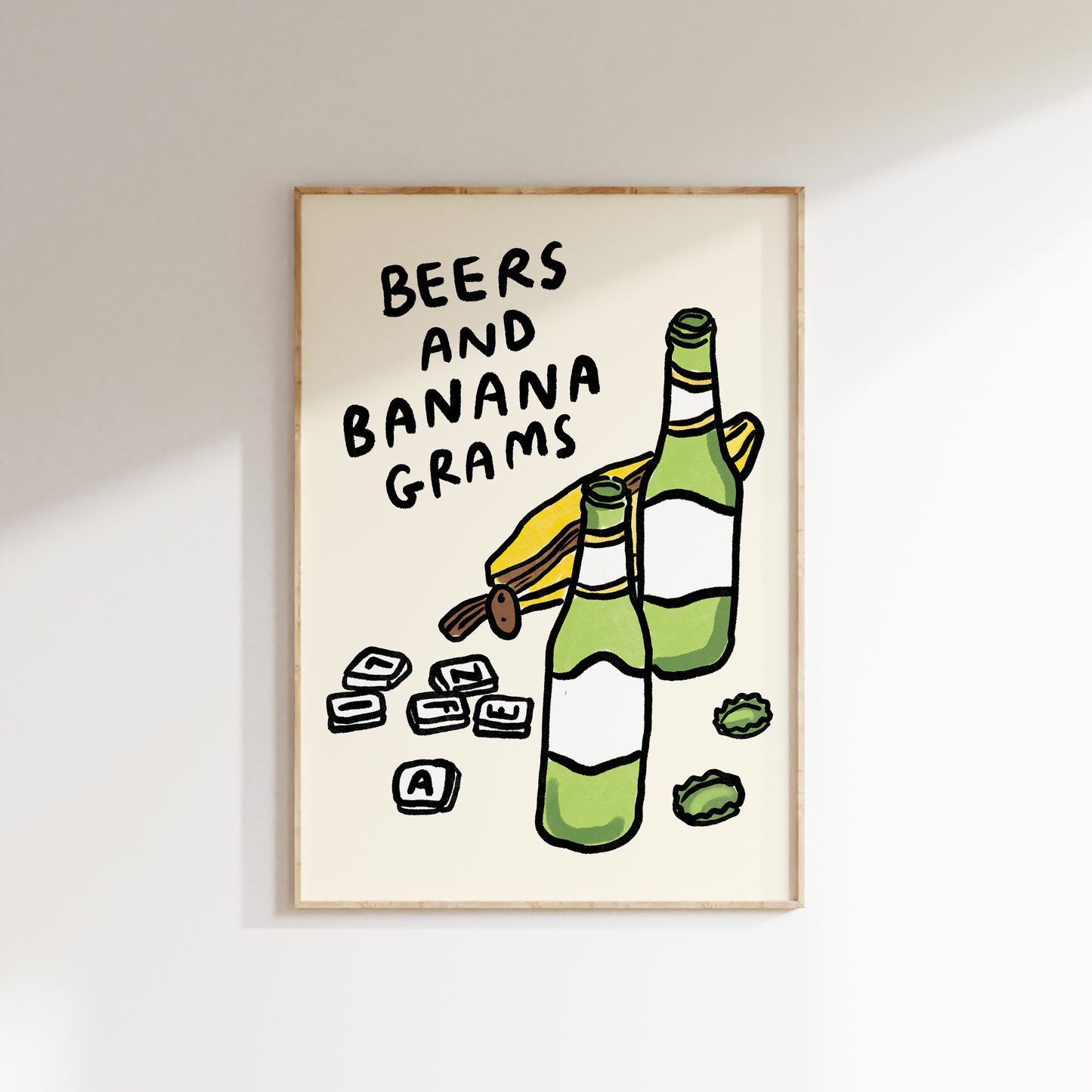 Beer and Bananagrams