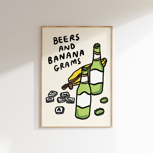 Beer and Bananagrams