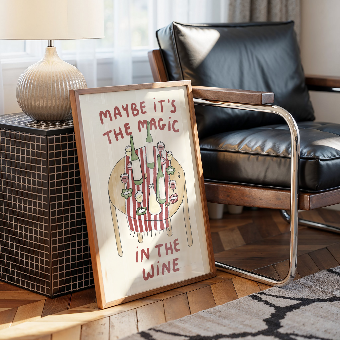 Maybe It's The Magic In The Wine