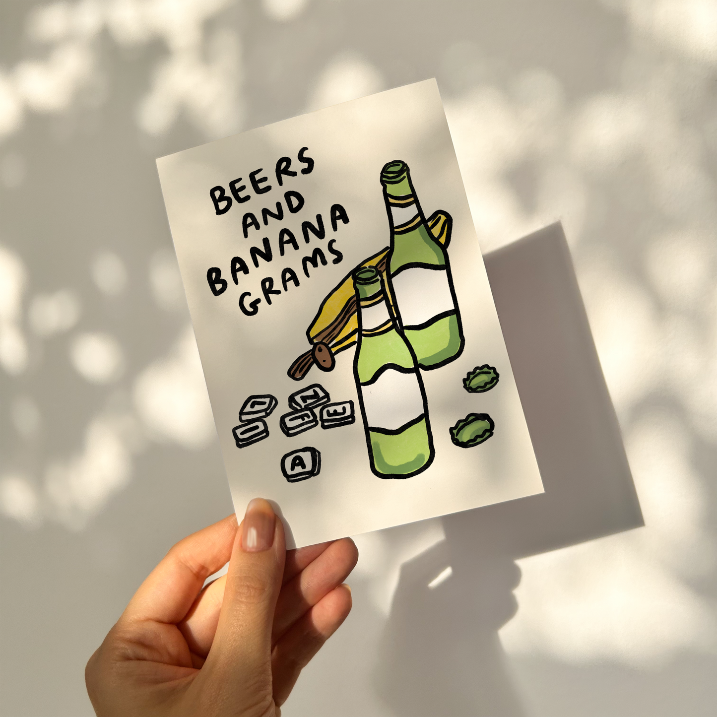 Beer and Bananagrams