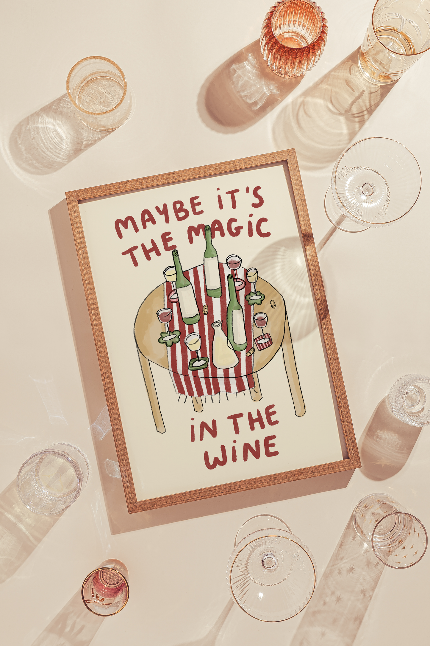 Maybe It's The Magic In The Wine