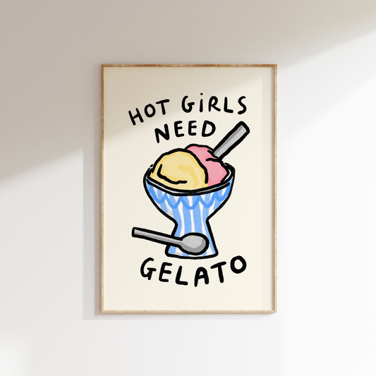 Hot Girls Need Gelato