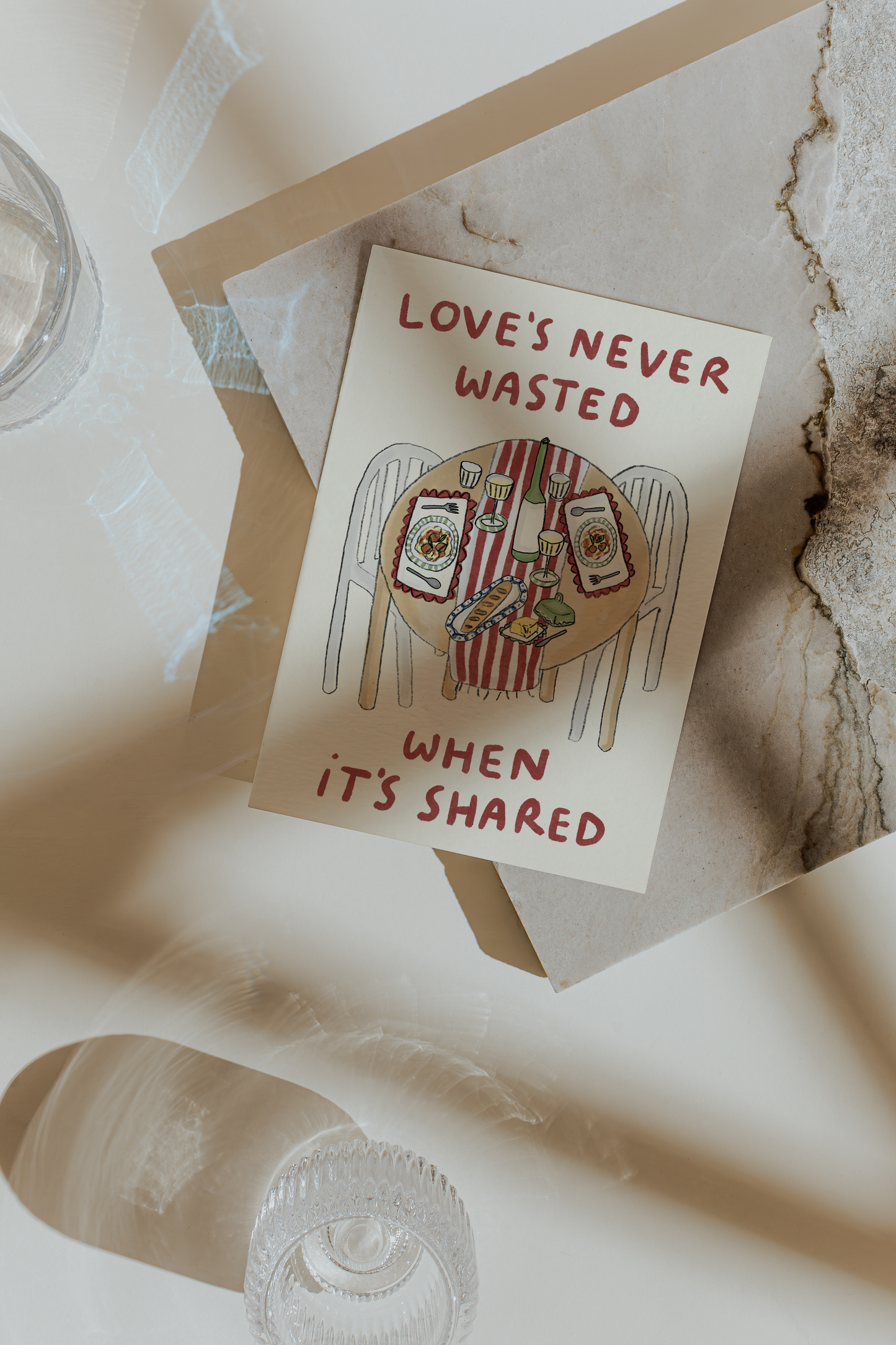 Love's Never Wasted When It's Shared
