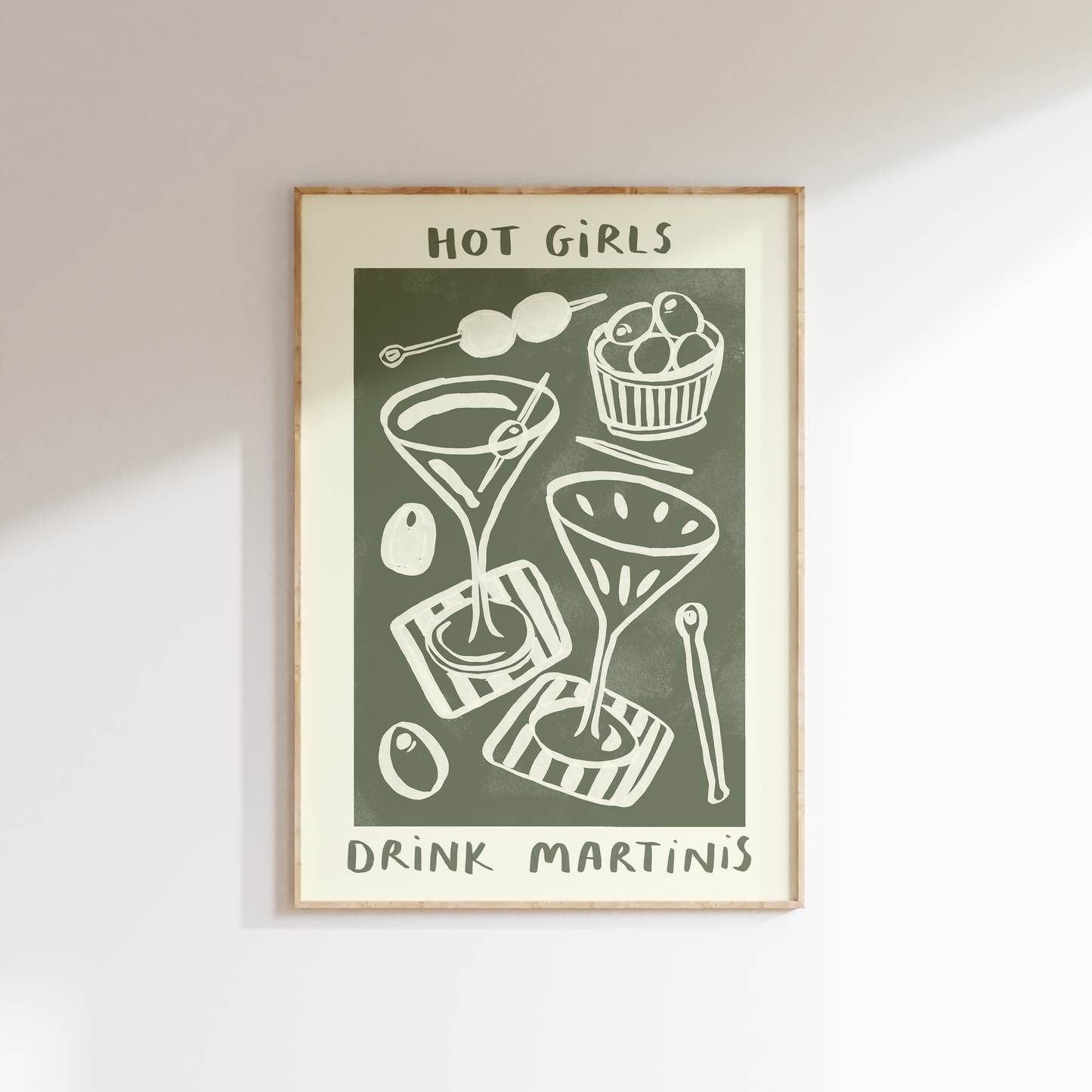 Hot Girls Drink Martinis
