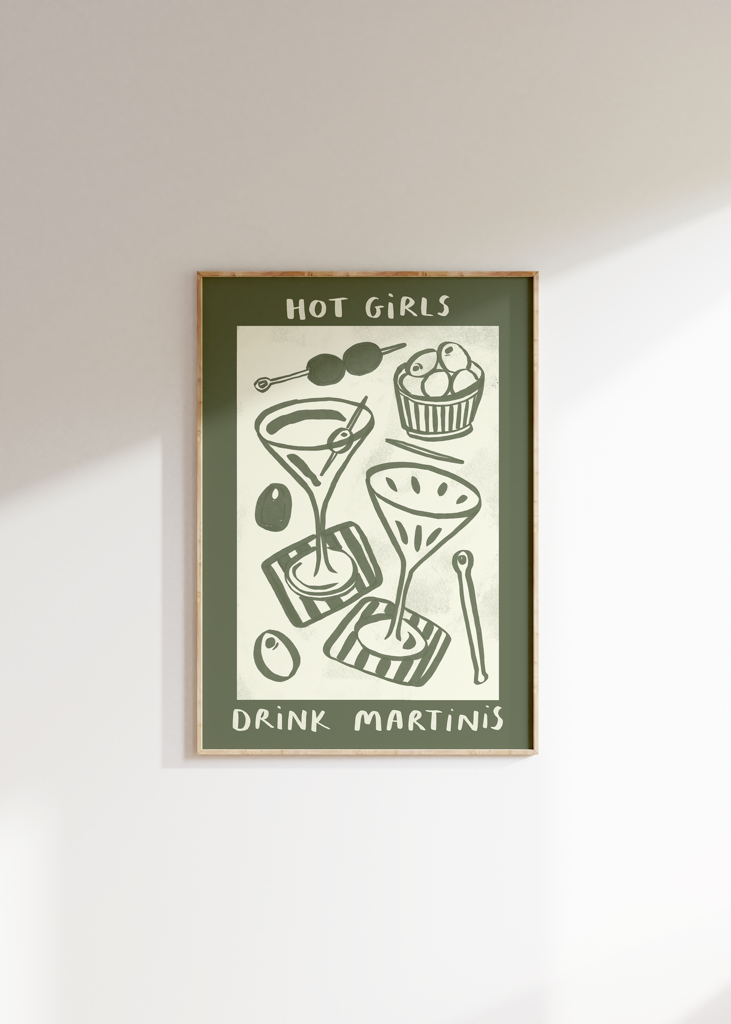 Hot Girls Drink Martinis