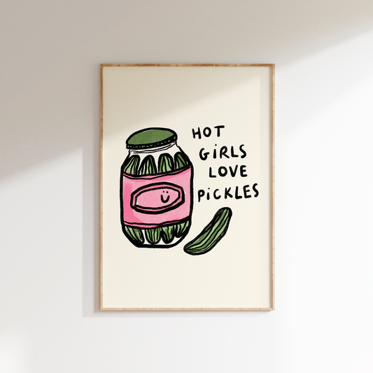 Hot Girls Love Pickles