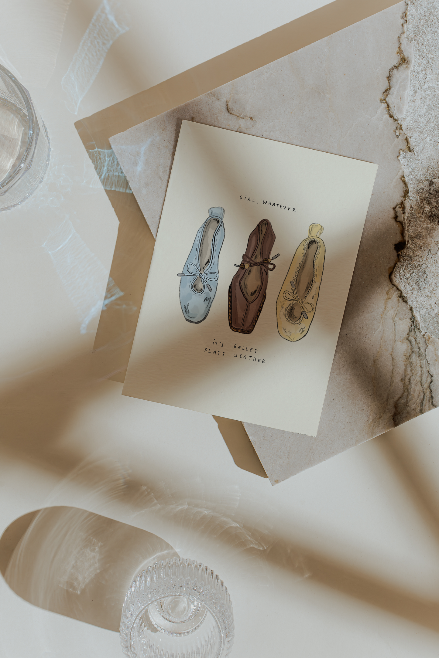 Girl, Whatever. It's Ballet Flats Weather