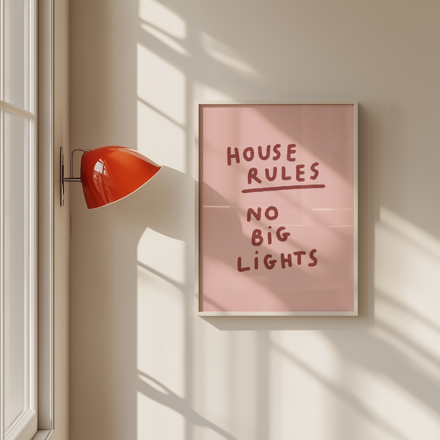 House Rules - No Big Lights