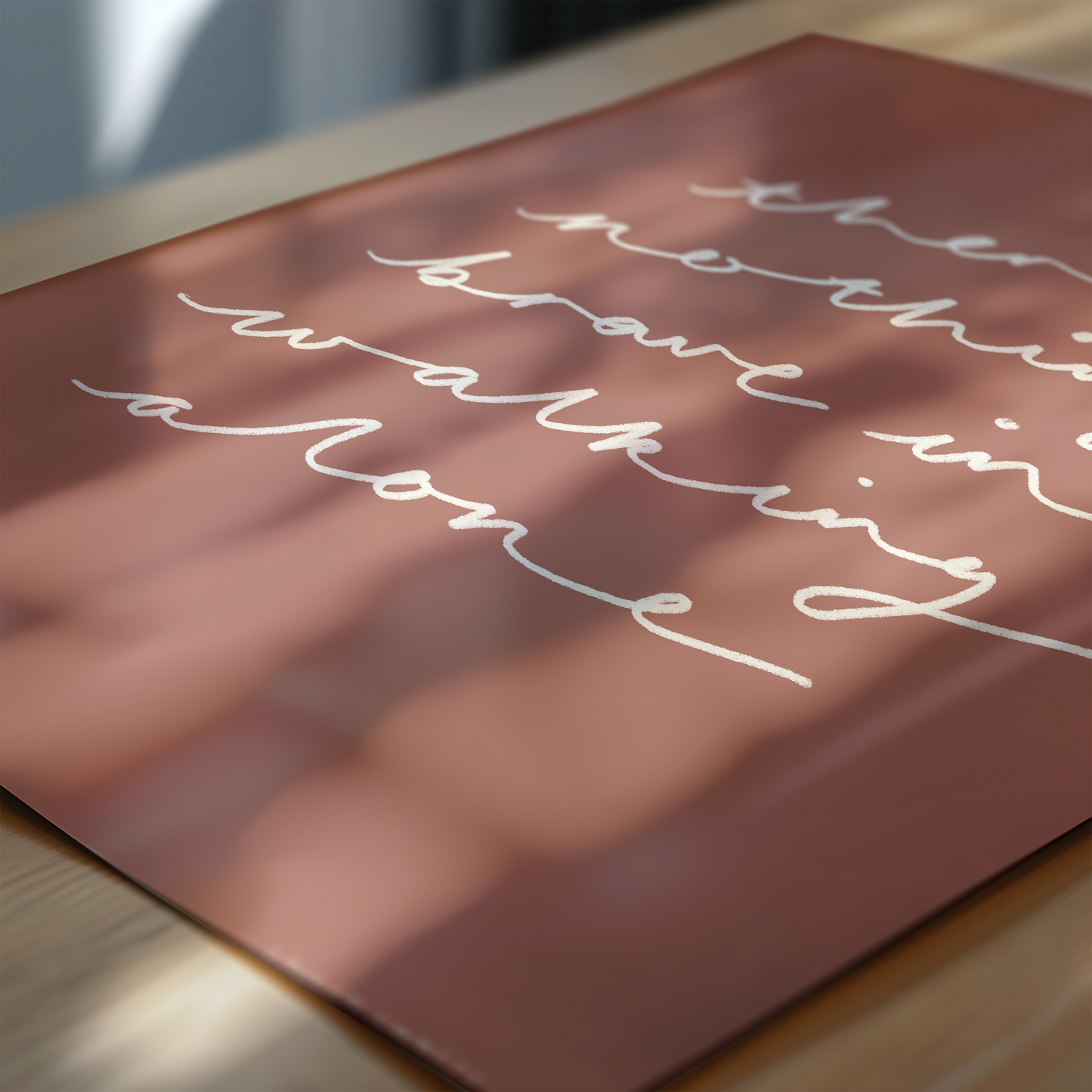 There's Nothing Brave In Walking Alone