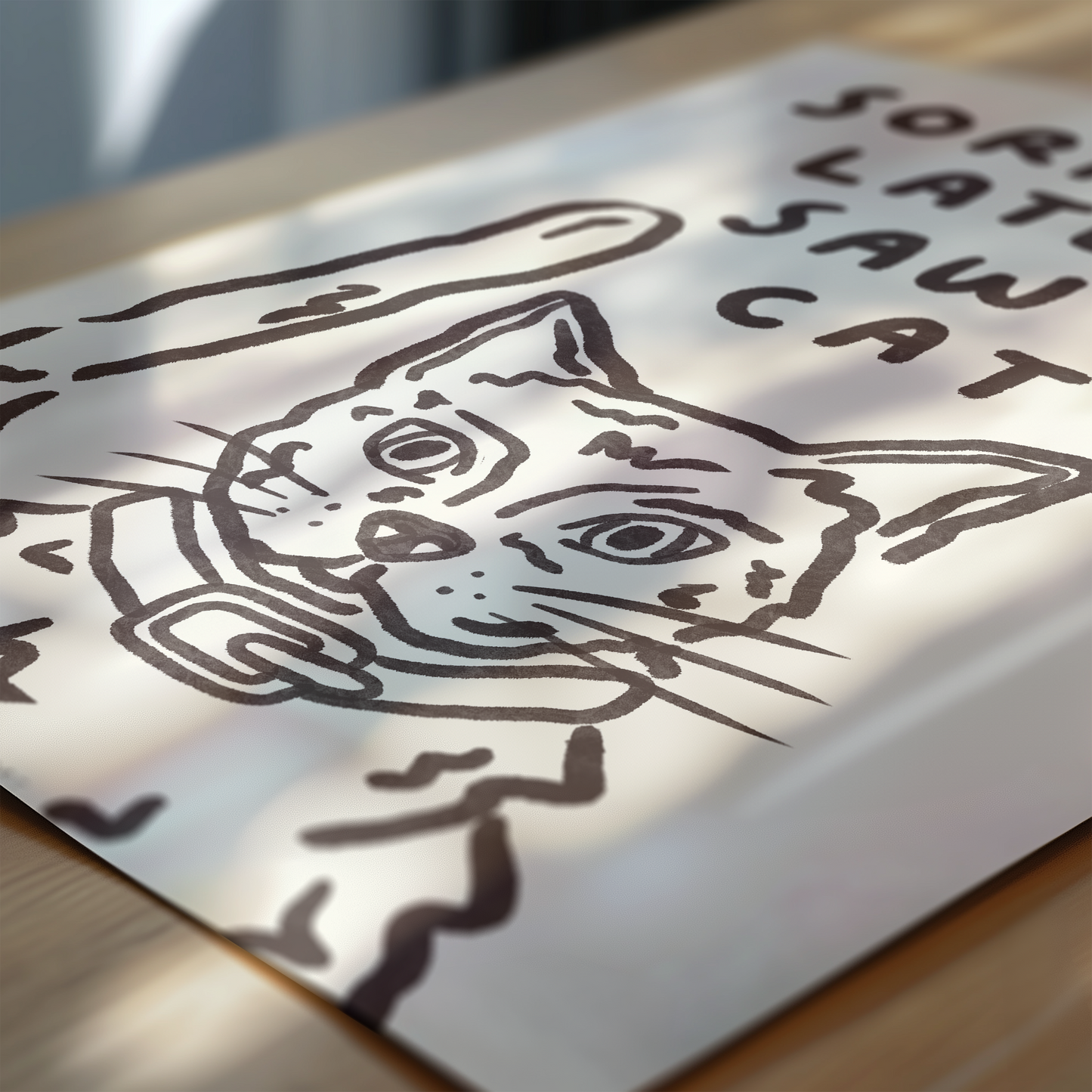 Sorry I'm Late - I Saw A Cat