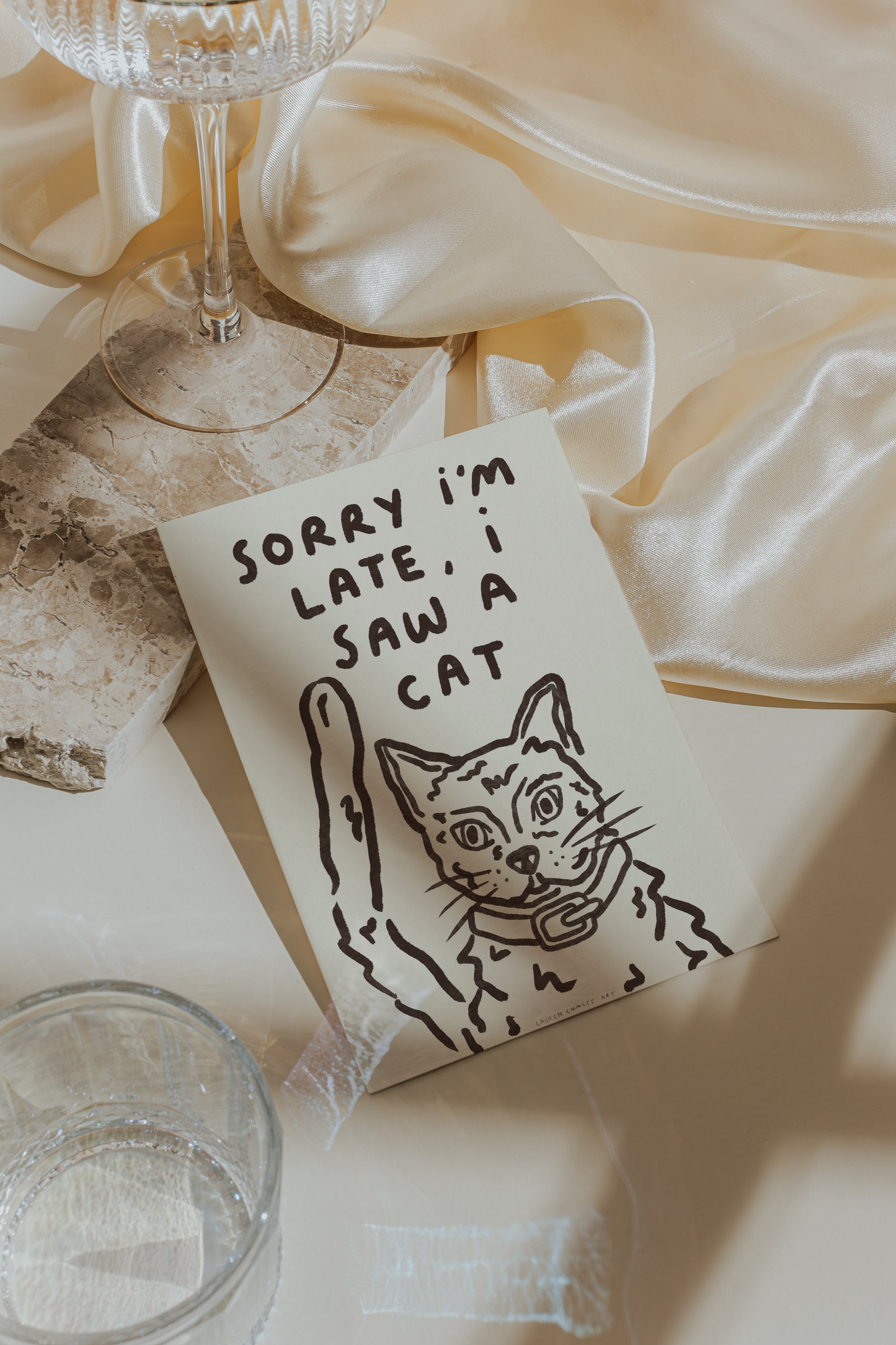 Sorry I'm Late - I Saw A Cat